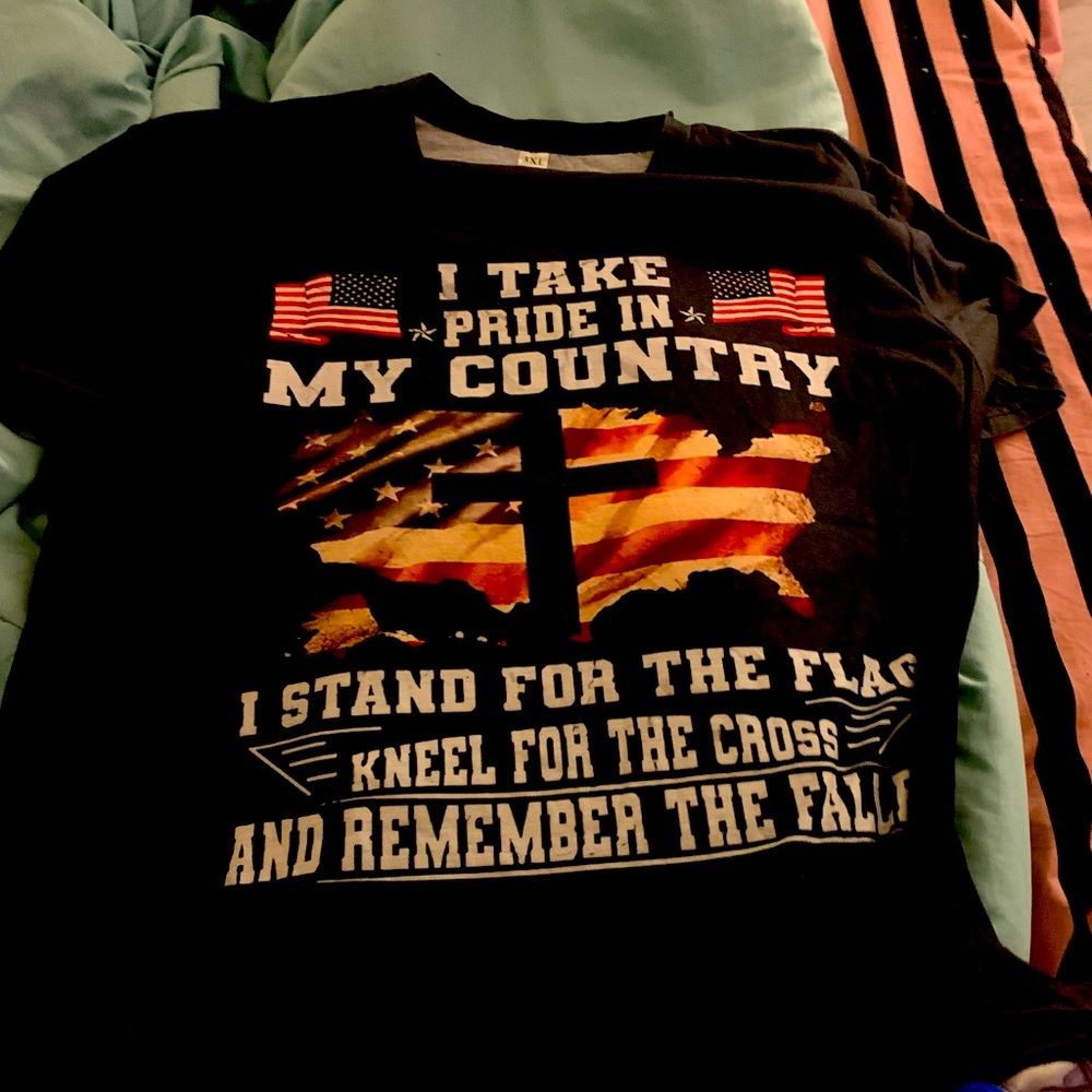 American pride shirt size 3xl t-shirt